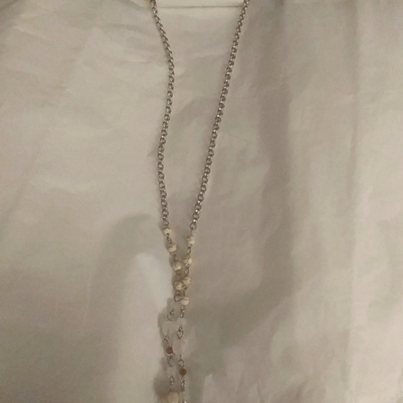 NEW Beautiful Semi Precious Pink Stone Necklace - Picture 4 of 4